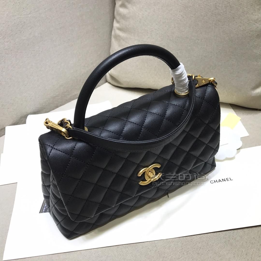 香奈兒chanel 香奈兒經典款包香奈兒帆布包一款chanel coco handle