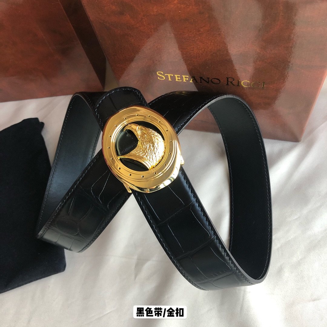 00371新款stefanoricci史蒂芬勞尼治專櫃款精鋼鷹頭掛扣38mm細節處理