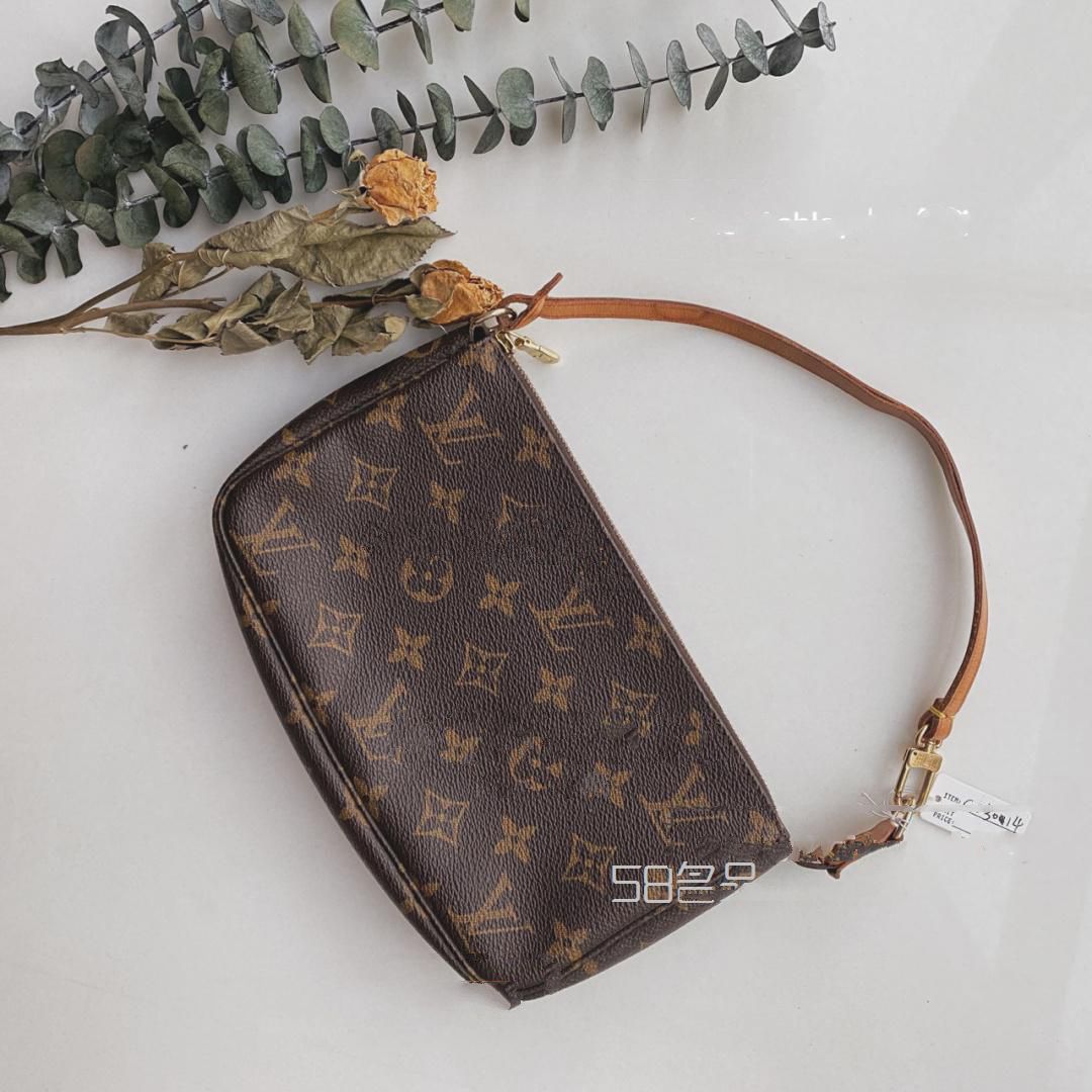 中古包分享系列之小包 LV老花麻将包,lv漆皮贝壳包中号价格_3