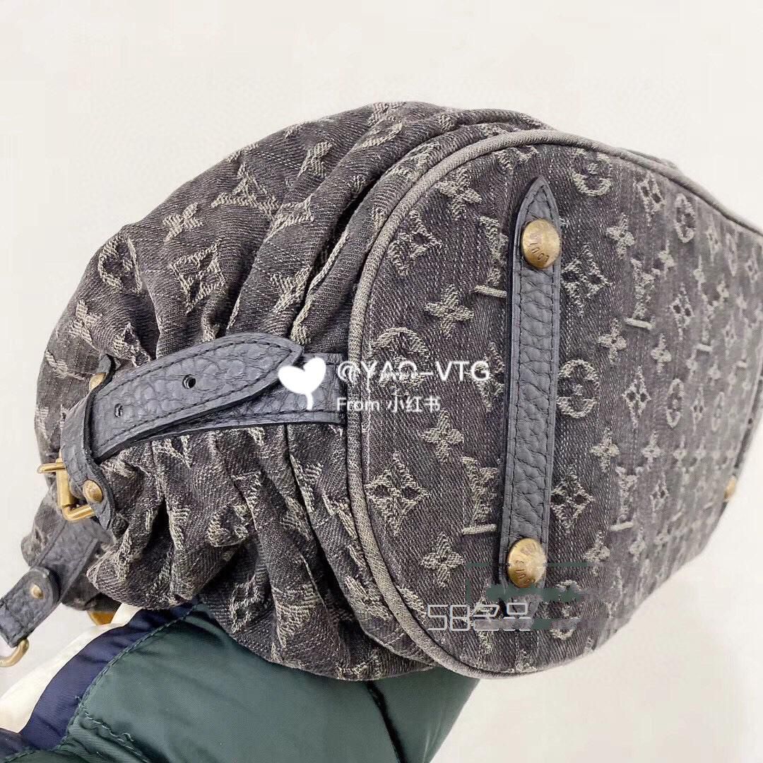 LV中古丹宁老花单肩包,lv emilie 2014_7