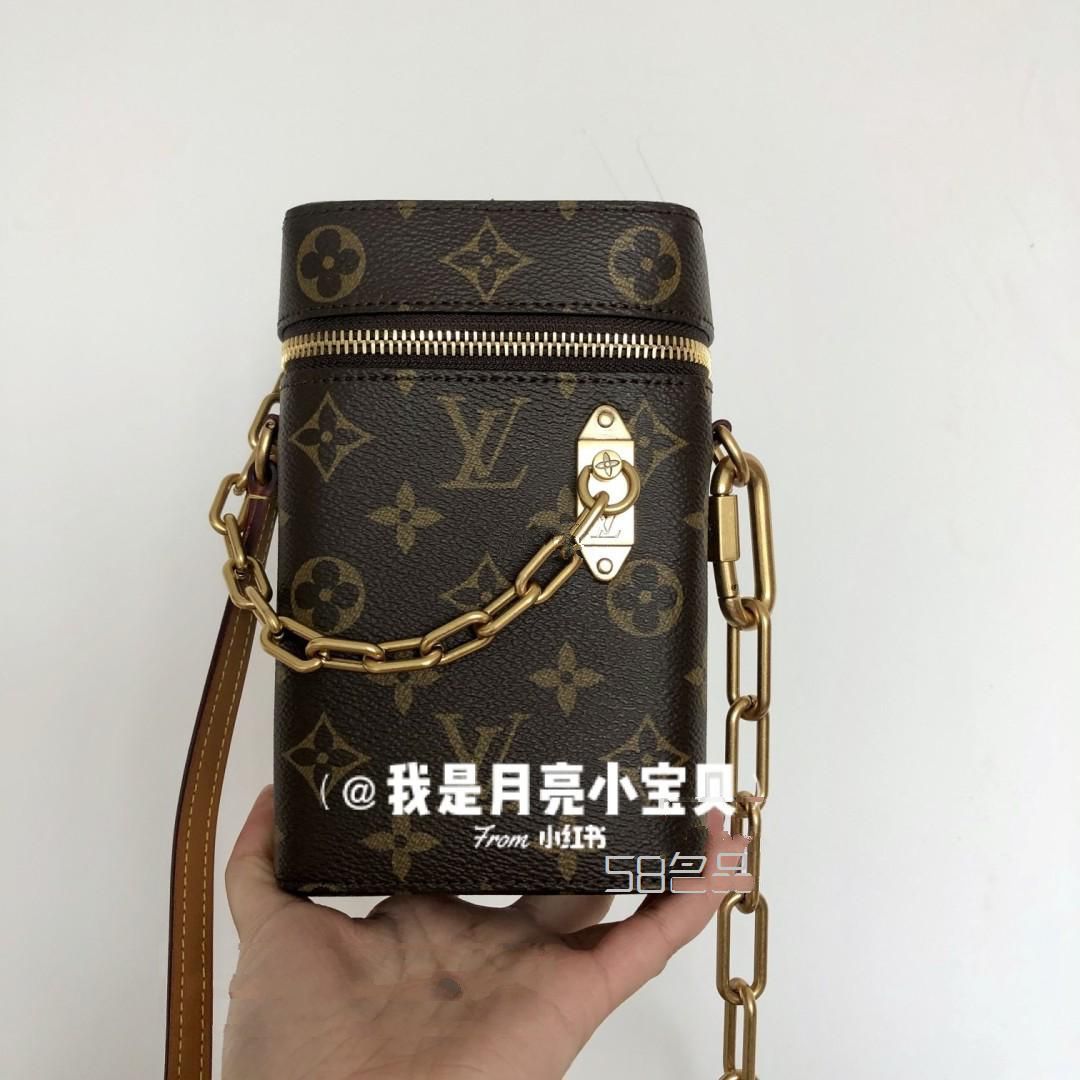 中古包拆包LV大小圆饼手机盒子软盒子,lv m40324_3