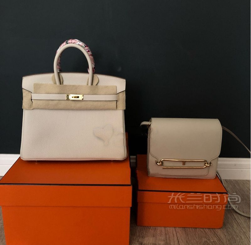 HERMES Birkin 25 奶昔白 金扣爱马仕怎么样_4